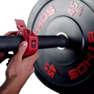 ​ETHOS Lock-Jaw Olympic Quick Release Barbell Collars 1 Pair